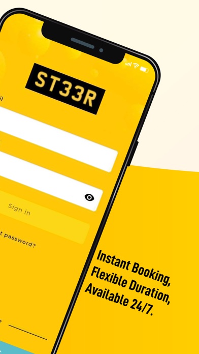 ST33R: Car Rental Subscription Screenshot