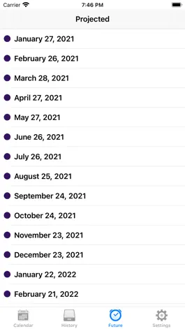 Game screenshot Menstruation Calendar Period! hack