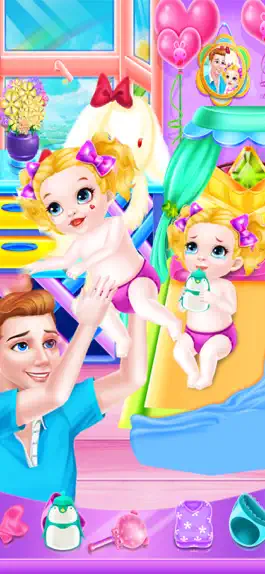 Game screenshot Father Care Newborn Baby hack