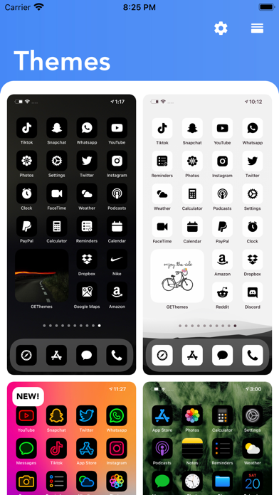 Themes - Icons App & Widget Screenshot