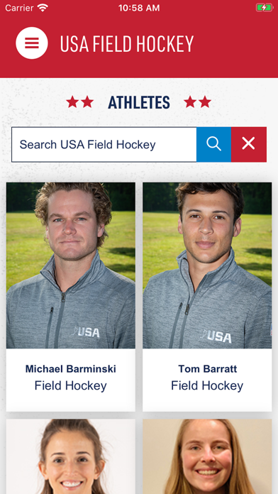 USA Field Hockey Screenshot