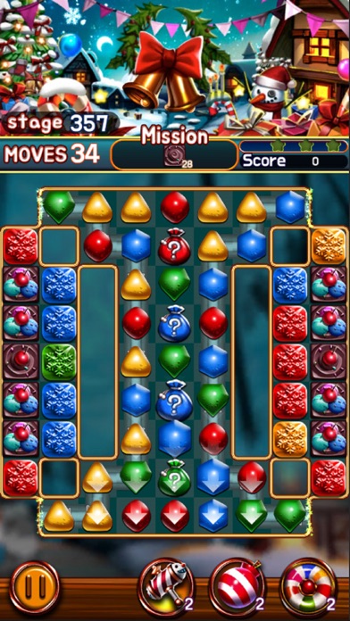 Jewel Snow Puzzle Screenshot