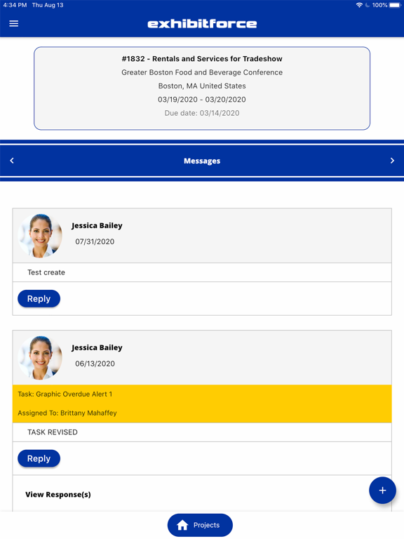 Enterprise by ExhibitForce iPad screenshot 7 - Business app
