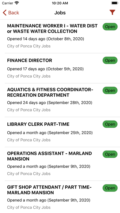 City of Ponca City OK Screenshot