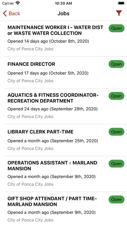 City of Ponca City OK