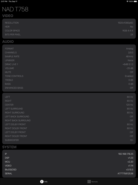 Screenshot #6 pour NAD OSD