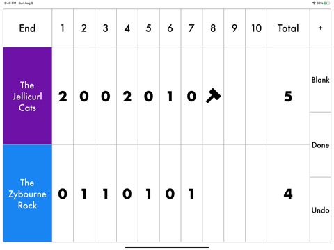 Curling Scoreboardのおすすめ画像3