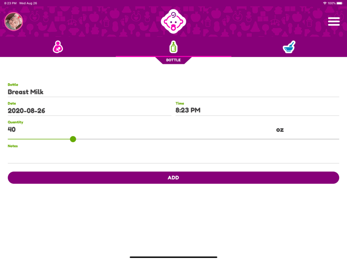 Breastfeeding Baby Tracker