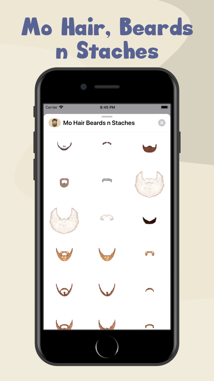 Mo Hair Beards n Staches