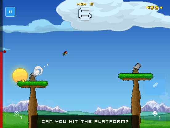 Human Cannonball iPad app afbeelding 2