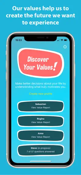 Game screenshot Discover Your Values hack