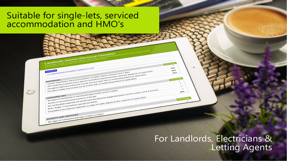 Landlords Electrical Checklist - 1.0.10 - (iOS)