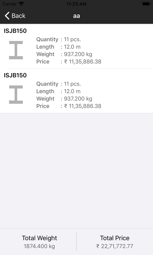 #10. Metal Weight Calc & IS SP 6.1 (iOS) 由: G Sanghani