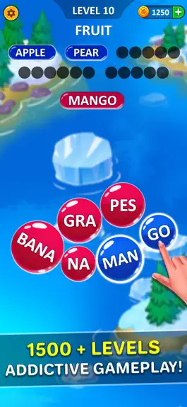 Game screenshot Word Pearls - Word Bubble Game mod apk