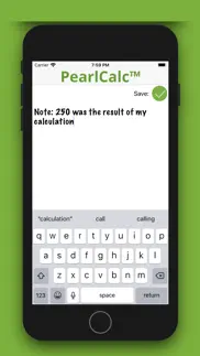 pearlcalc - mobile calculator iphone screenshot 2