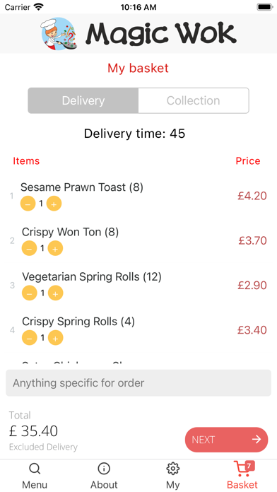 Magic Wok Manchester Screenshot