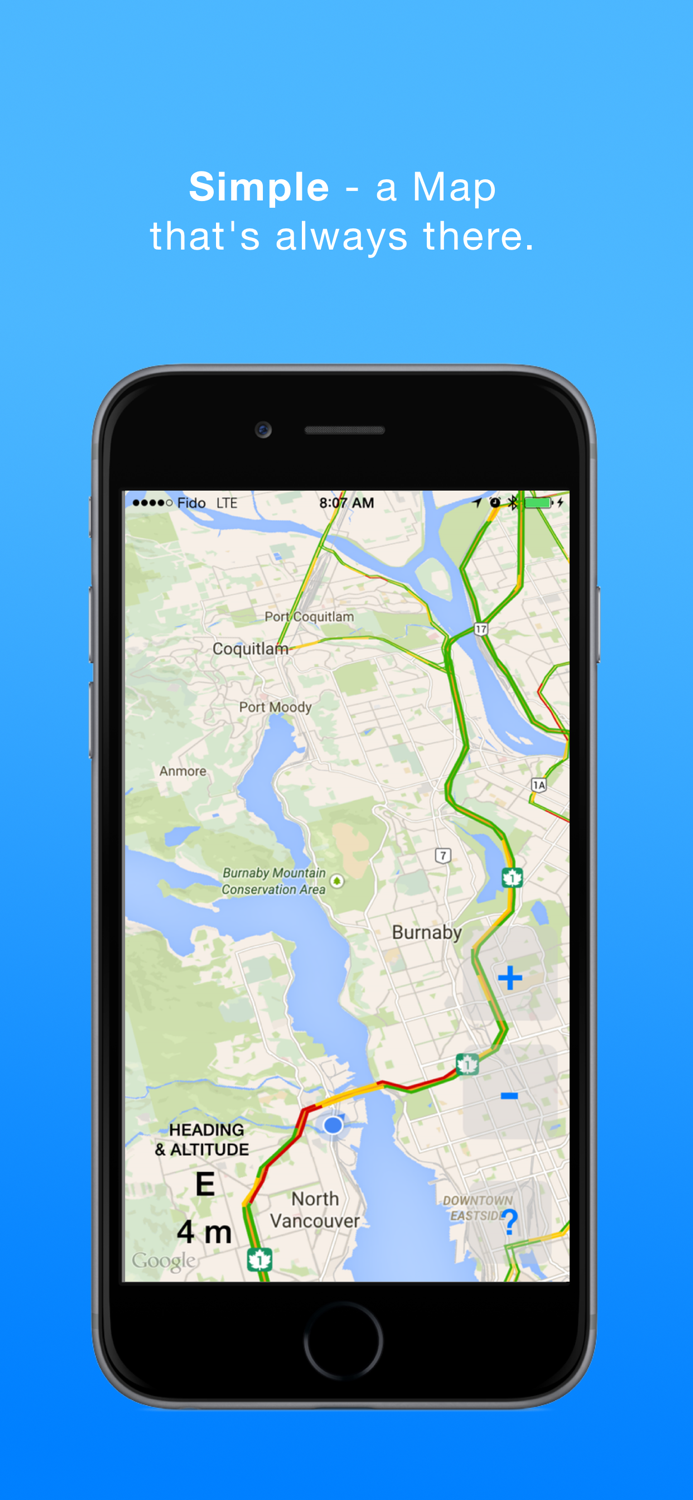 HeadsUp Drive Traffic App