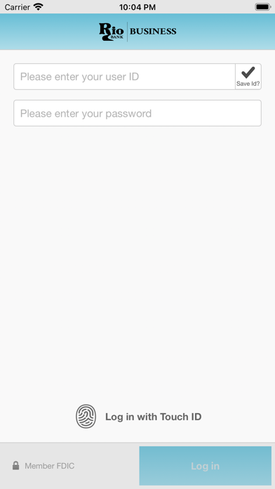 Rio Bank Business Screenshot