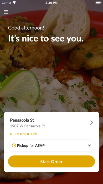 Gordos Cuban Food Screenshot
