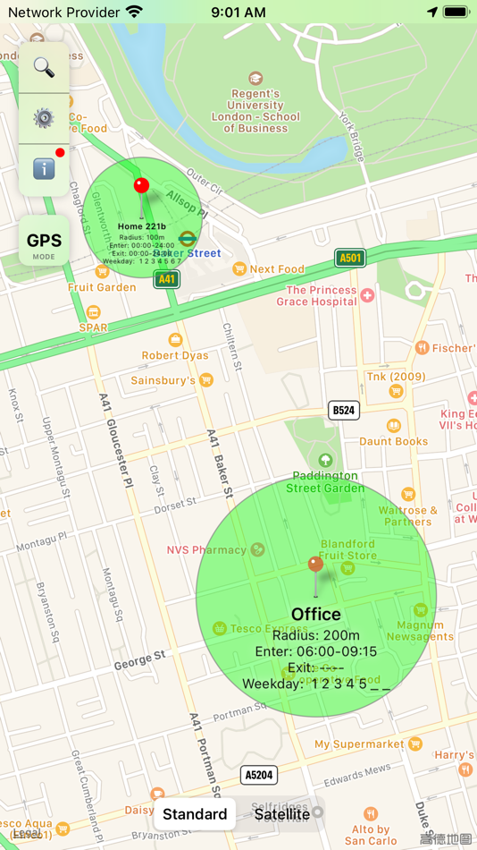 #2. Notify Here - A Location Alarm (iOS) 由: 乃君 黄