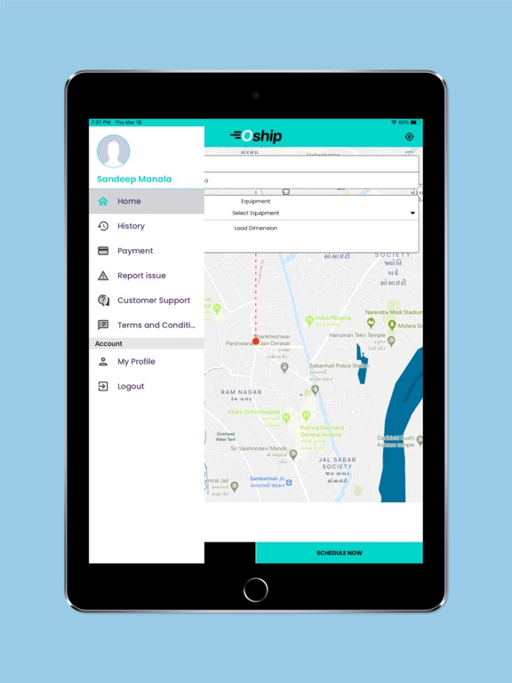 Oship iPad screenshot 7 - Utilities app