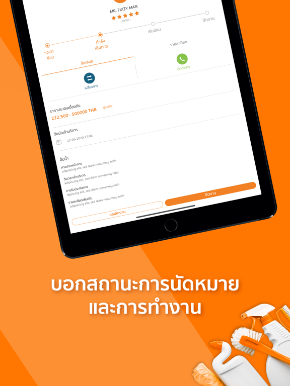 Fixzy - Service & Marketplace iPad screenshot 5 - Business app