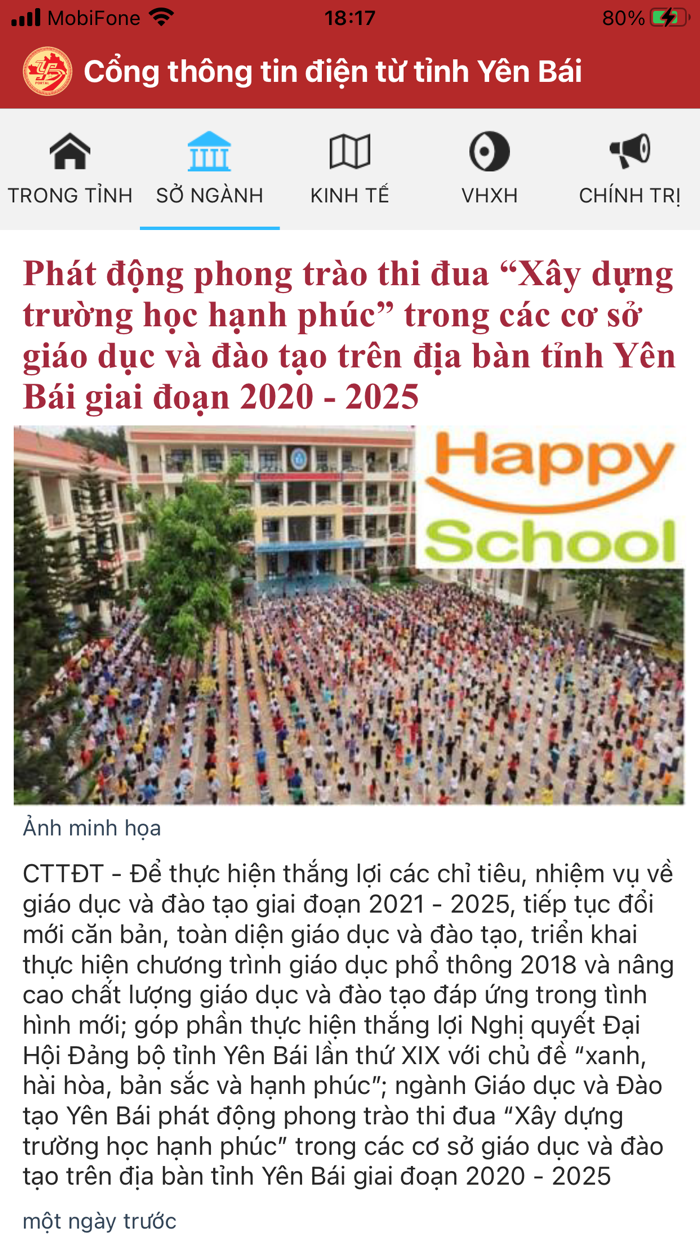 Cổng TTĐT Yên Bái