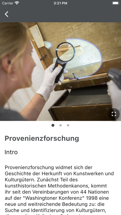 Geschichte der Dinge Screenshot