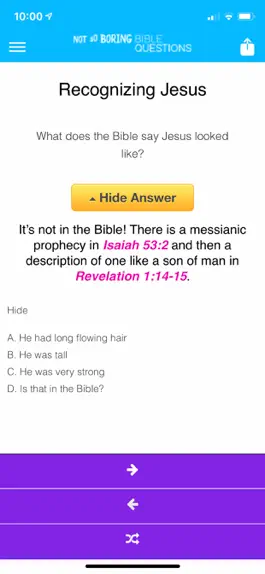 Game screenshot Not So Boring Bible Questions apk