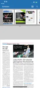 Handballwoche ePaper screenshot #5 for iPhone