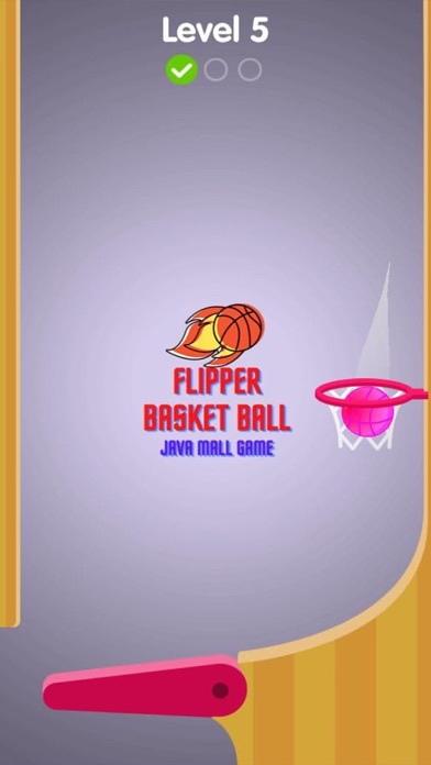 Flipper Basket Ball 2D Screenshot