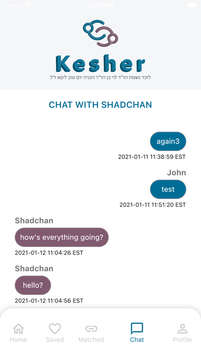 Kesher Networks Screenshot 4 - AppWisp.com