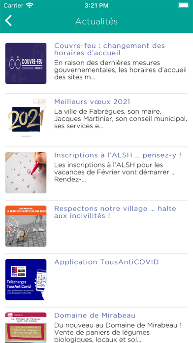 Ville de Fabrègues Screenshot