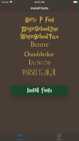 Game screenshot Fonts for Harry Potter theme mod apk