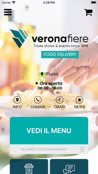 Veronafiere food delivery Screenshot