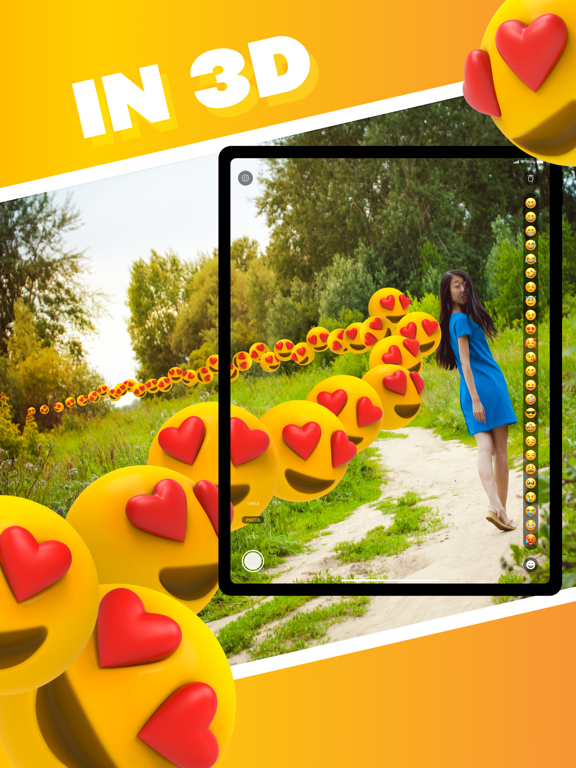 Screenshot #5 pour Emoji Cam 3D: Cute AR Filters