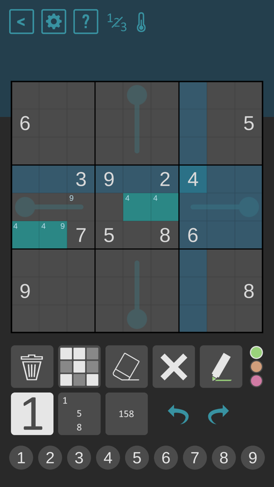 #2. Miracle Sudoku (iOS) By: Nick Carney