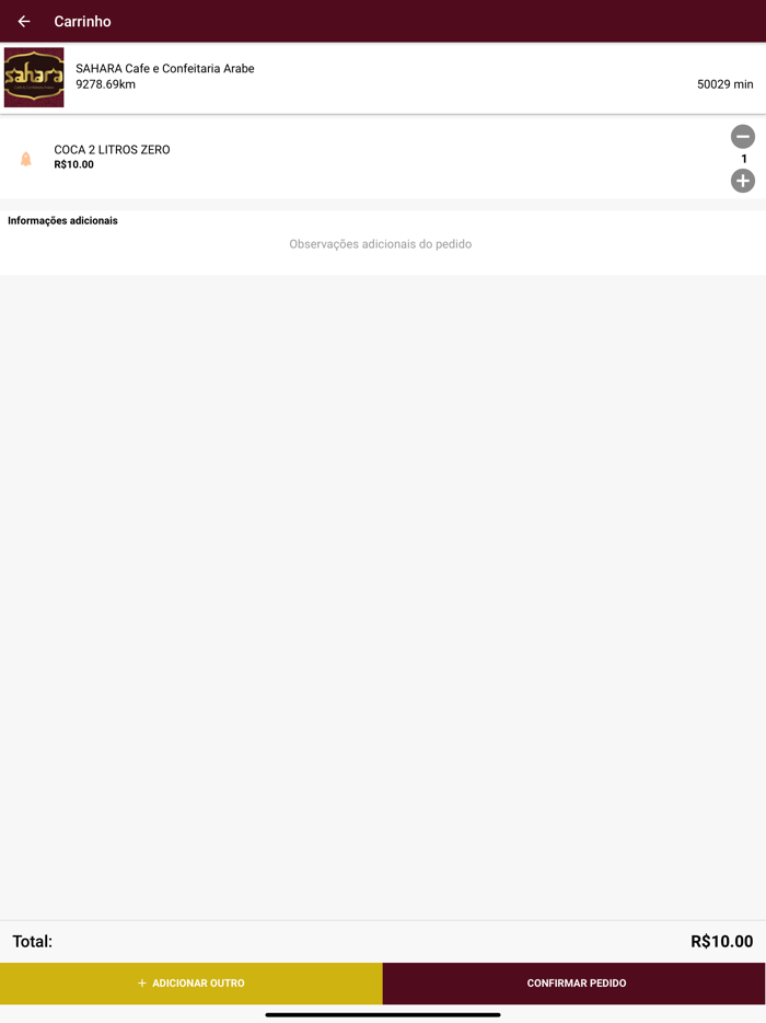 Sahara Café e Confeitaria