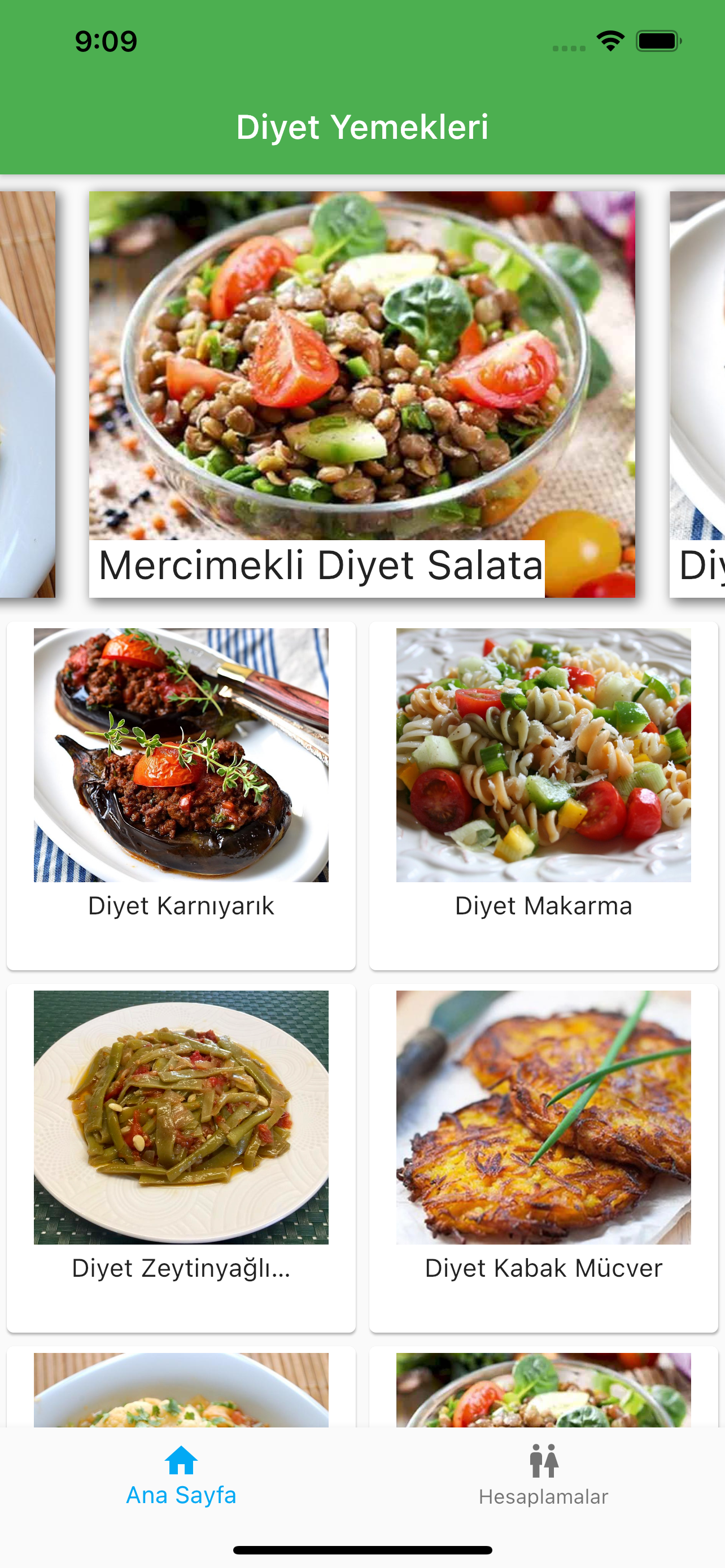 Diyet Yemekleri