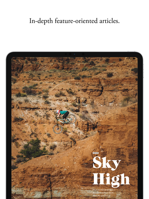 Mountain Flyer Magazine iPad screenshot 5 - Sports app