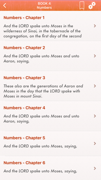 Screenshot #2 pour English Bible Audio King James