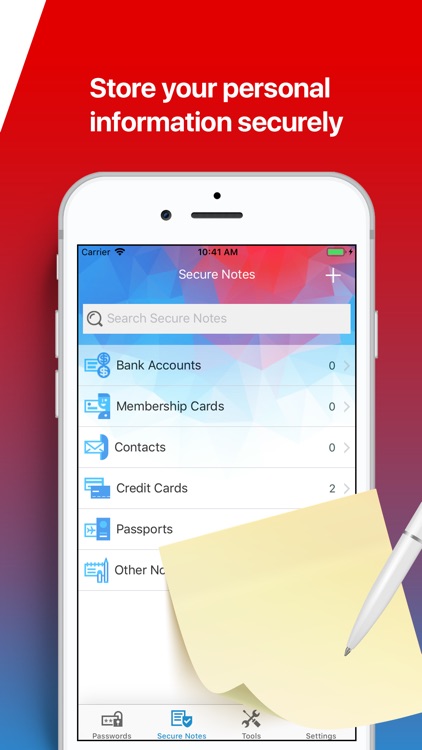 Password Manager & Secure Note