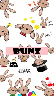 bunz sticker pack iphone screenshot 1