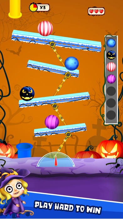 Halloween Ball Balancer Screenshot