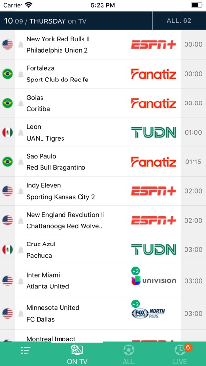 Soccer Live on TV screenshot-3