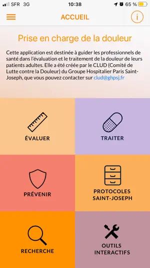 Douleur Hôpital Saint Joseph screenshot 2