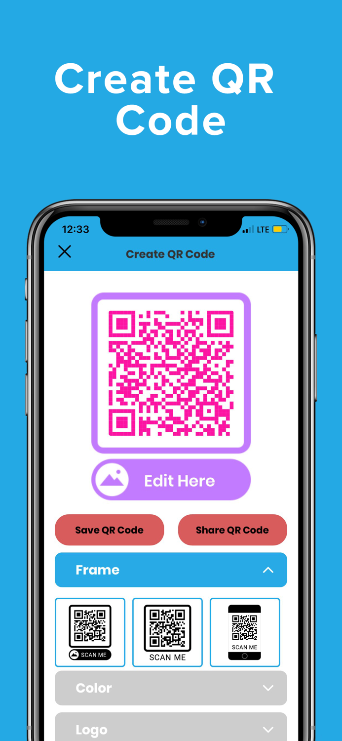 QR Code Reader For iPhone App