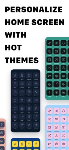 ThemeKit Aesthetic Icon Themerのおすすめ画像1