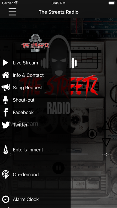 Streetz Radio Screenshot