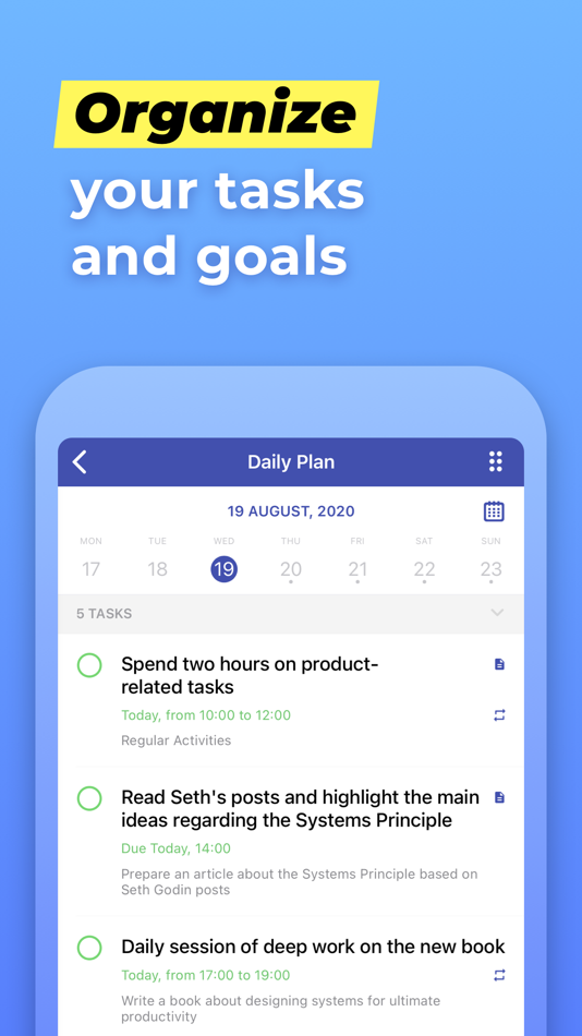 #1. Chaos Control™: GTD Task List (iOS) 来自: Tarasov Mobile